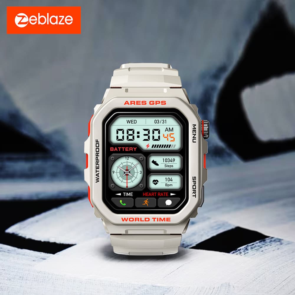 Zeblaze Zeblaze Ares GPS smartwatch with built-in Alexa Bluetooth calling fitness tracking