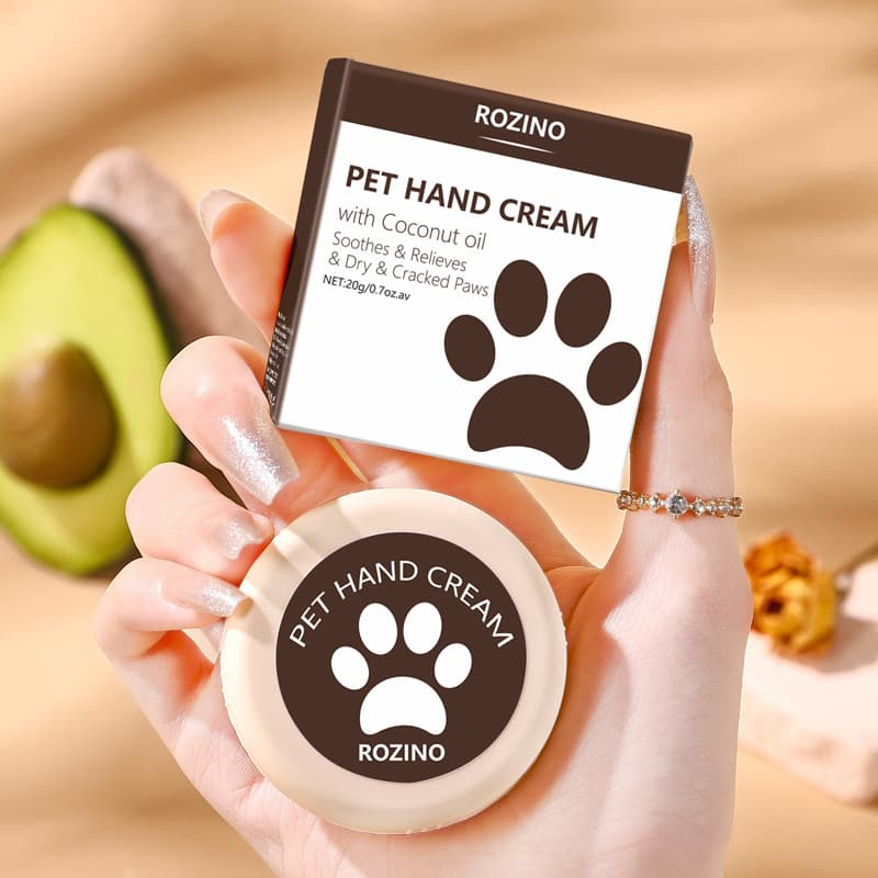 Cross-border In Stock All-English Pet Hand Balm, Specifically for Cats and Dogs, Moisturizing Care Protection for Paws and Hands