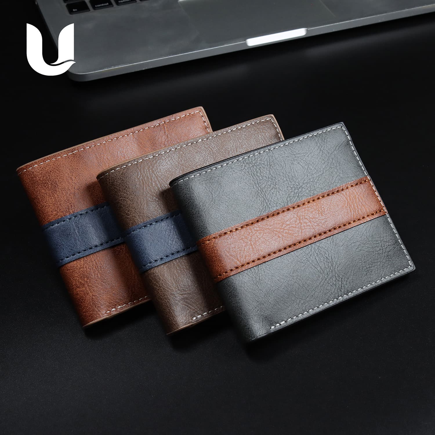 Best-selling multi-functional casual wallet 20% off multi-card slot oil wax leather ID card holder wallet men's wallet