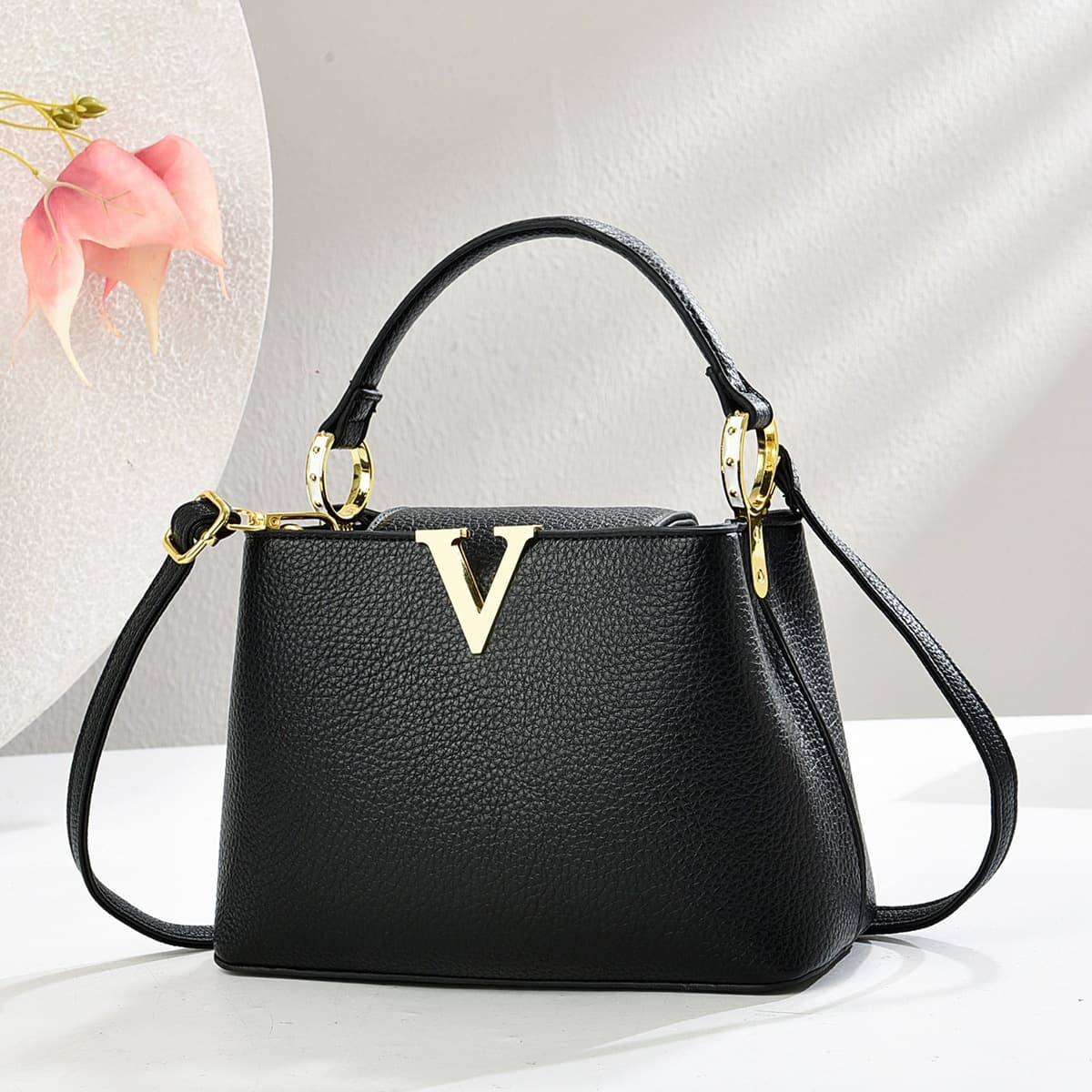 Luxury Premium Women's Bag New Style Versatile Handbag Large Capacity Fashion Retro Simple Shoulder Crossbody Bag Drop Shipping