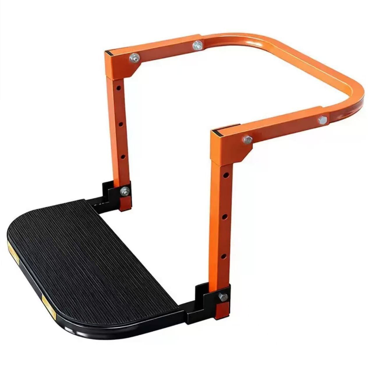 Factory Wholesale Custom Folding Heavy-Duty Tire Step Pedal Adjustable Anti-Slip Boarding Step Ladder Pedal Plus