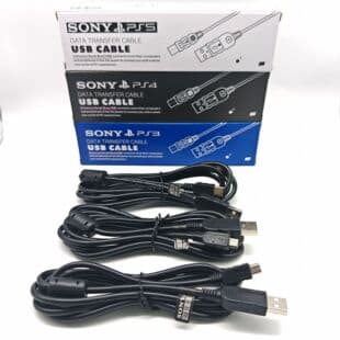 PS3/PS4/PS5 Controller Charging Cable PS3/PS4/SLIM/Pro/PS5 Game Controller Data Cable