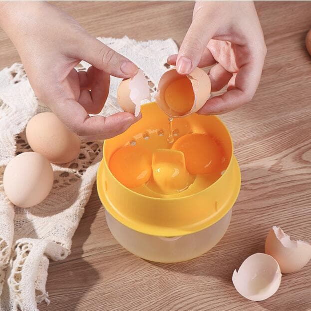 Cross-Border Egg Separator Egg White Yolk Separator Egg White Filter Bowl Kitchen Baking Tool