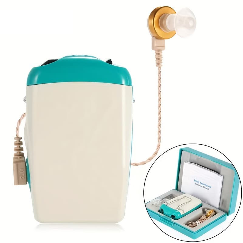 Cross-border Box Hearing Aid F-18 High Power Elderly Assistive Hearing Device Sound Amplifier Hearing Aid
