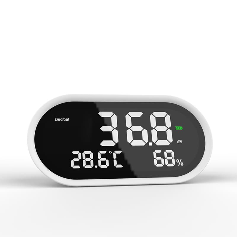 Decibel Meter Sound Level Meter Noise Tester Sound Detector with Temperature and Humidity Measurement