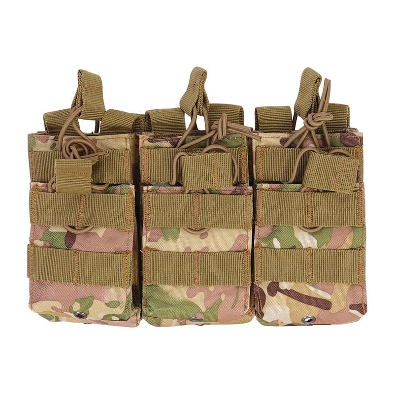 Outdoor Tactical AK Triple Quick-Draw Magazine Pouch JPC Tactical Vest Accessory Pouch Molle Utility Pouch