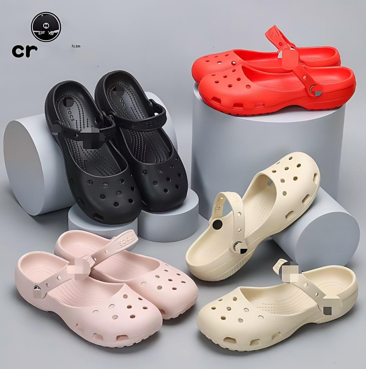 CRO summer new ballet clogs women's outdoor lightweight garden shoes beach shoes flat non-slip sandals and slippers batch