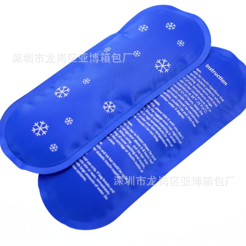 Insulin Ice Pack Ice Bag In Stock Sports Ice Pack Waterproof Portable Gel Thermal Insulation EVA Insulin Cooler Box
