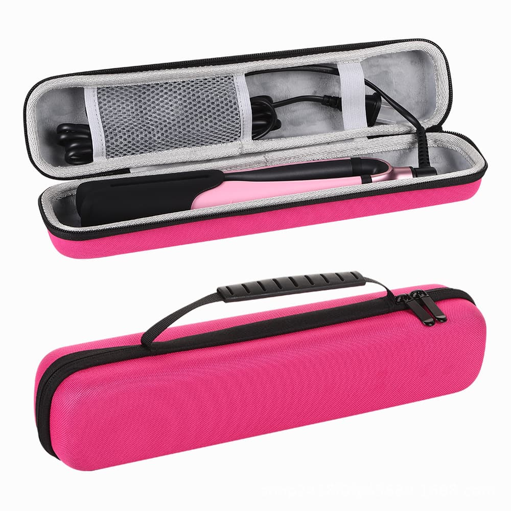 Manufacturer's Stock Curling Iron Storage Bag Hard Shell Waterproof Shockproof Cross-border Portable EVA Hair Straightener Case Wholesale