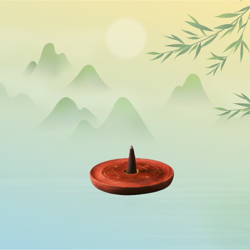 Indian cocobolo solid wood incense disc tower incense string incense multi-purpose incense burner agarwood incense utensils small incense holder wholesale