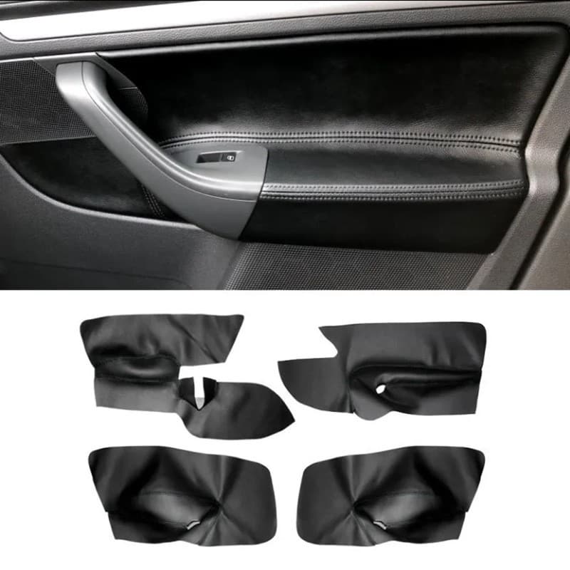 Door panel armrest modification leather wrap for 05-10 Volkswagen old Sagitar Golf 5 Jetta