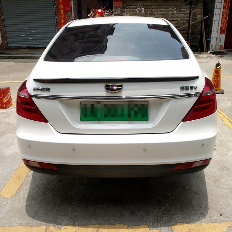 Rear Spoiler for 2014-2017 Geely Emgrand EC7 Sedan Modification, No Drilling Required, Press-Type Spoiler