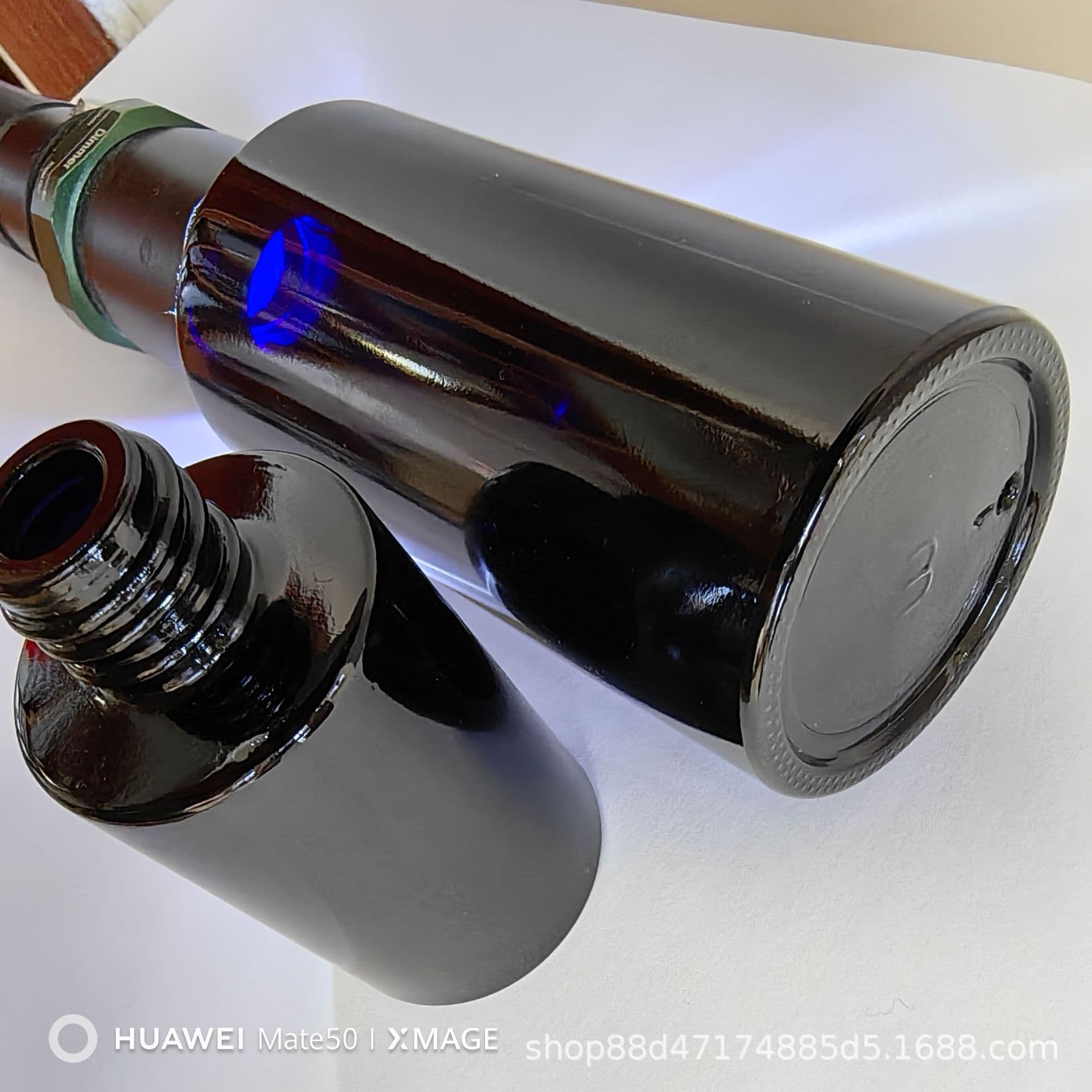 30ml100mlglassbottle violet glass bottle perfume bottle aromatherapy bottle cosmetics repackaging lotion bottle