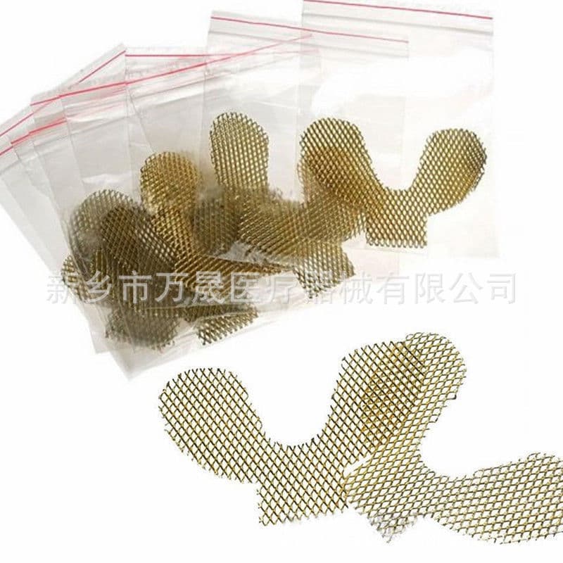 Dental Metal Reinforcement Mesh for Denture Processing, Strengthening Mesh, Dental Upper and Lower Oral Materials