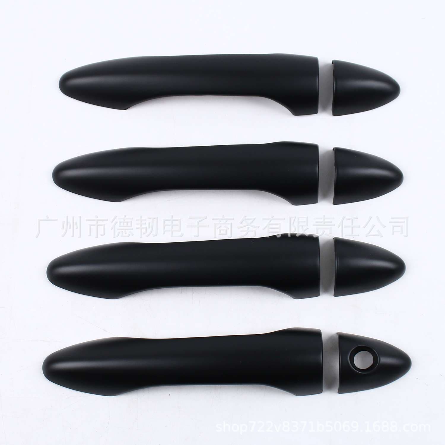 Matte Black Handle Sticker for 2012-2017 Kia K3 / Kia Cerato Door Handle Cover Decoration