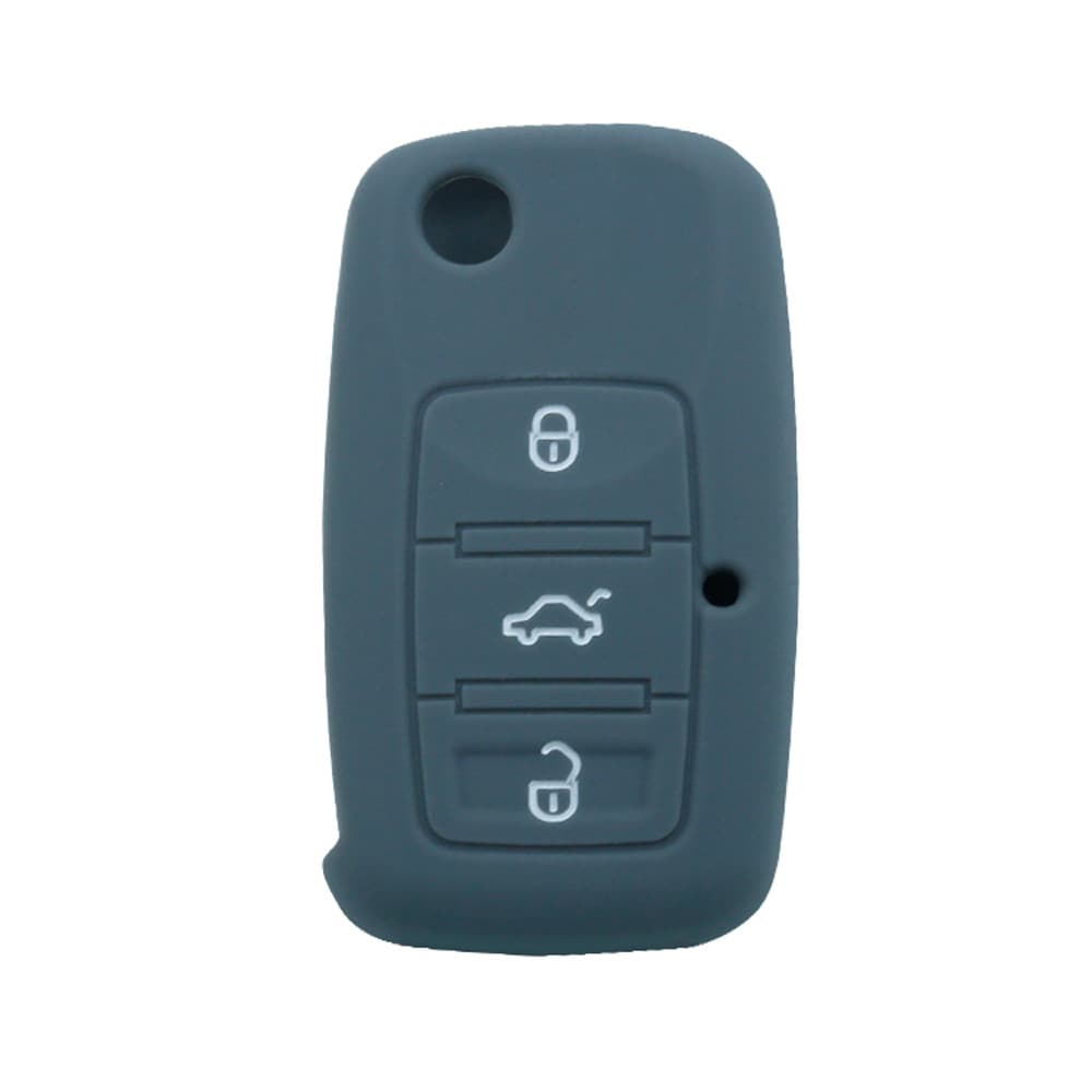 Silicone Key Cover for Volkswagen Jetta Passat Lavida Santana Key Case Langxing Sagitar Bora Protective Sleeve