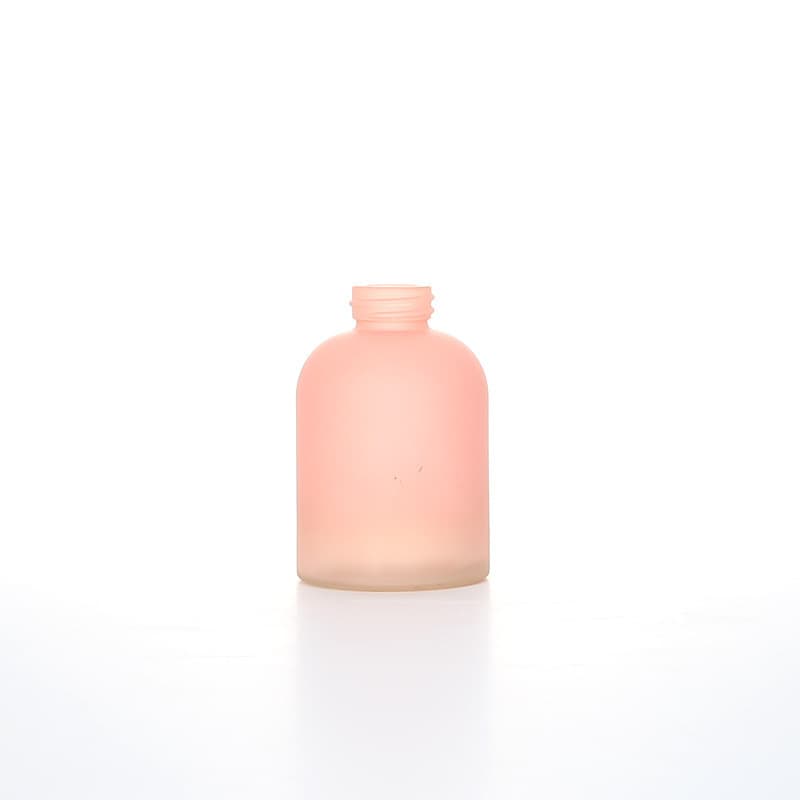 Wholesale 120ml Reed Diffuser Bottle Glass Aroma Bottle Color Gradient Car Fragrance Bottle Frosted Finish Glass Bottle