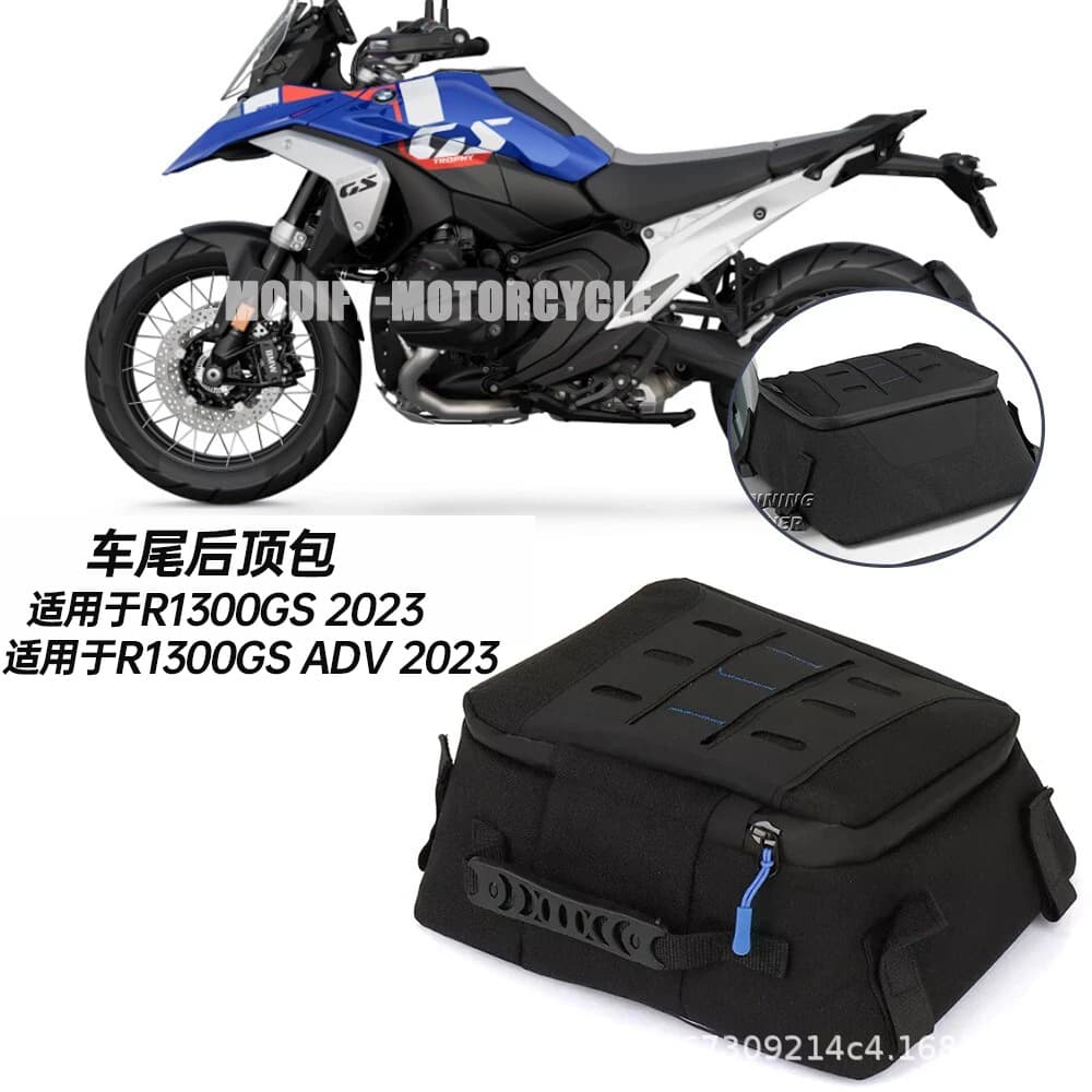 For 2023-2025 BMW R1300GS ADV Motorcycle Rear Top Box Storage Bag
