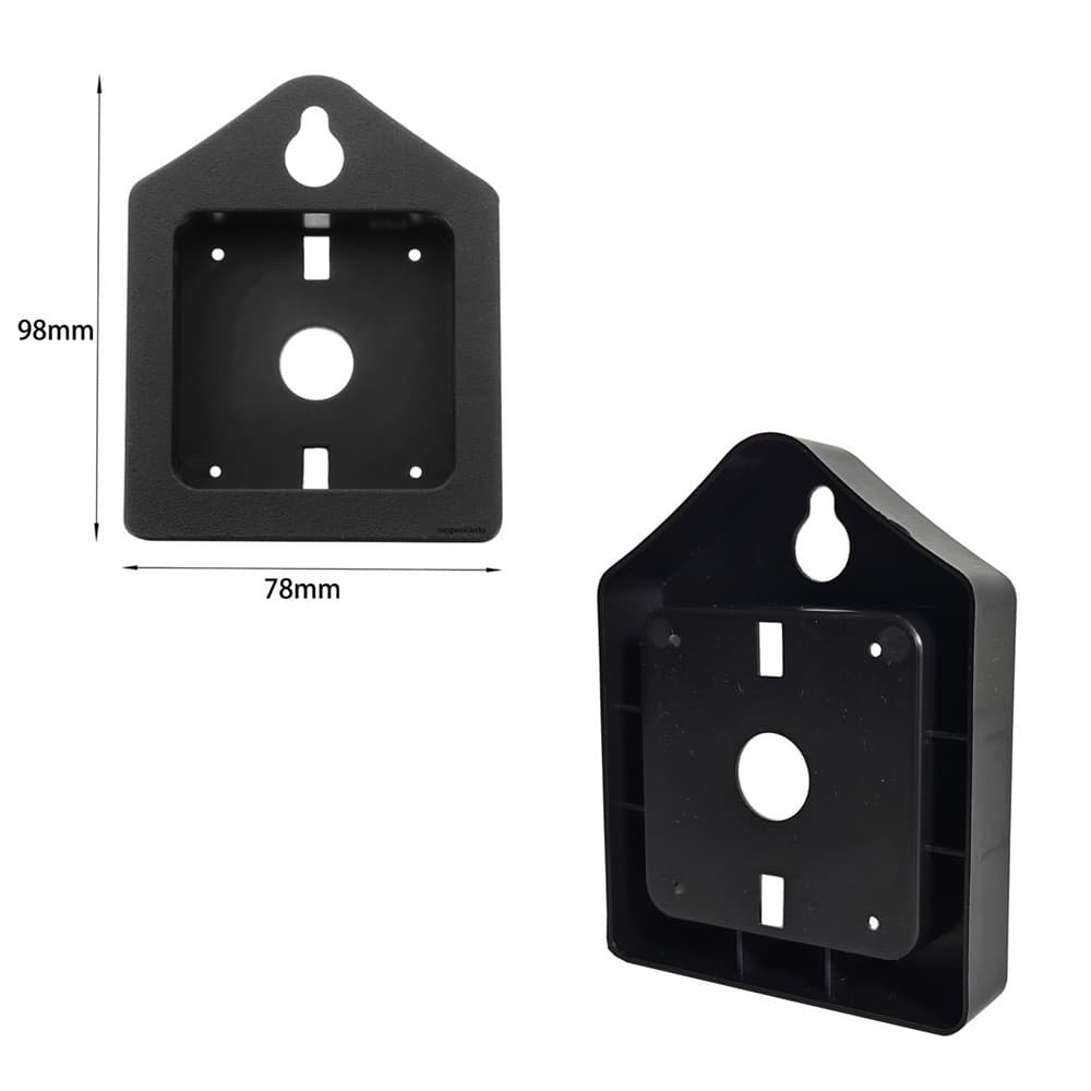 Clock Movement Housing Back Cover, Quartz Clock Back Cover, Cross Stitch Clock Movement Back Cover, Clock Back Hanger