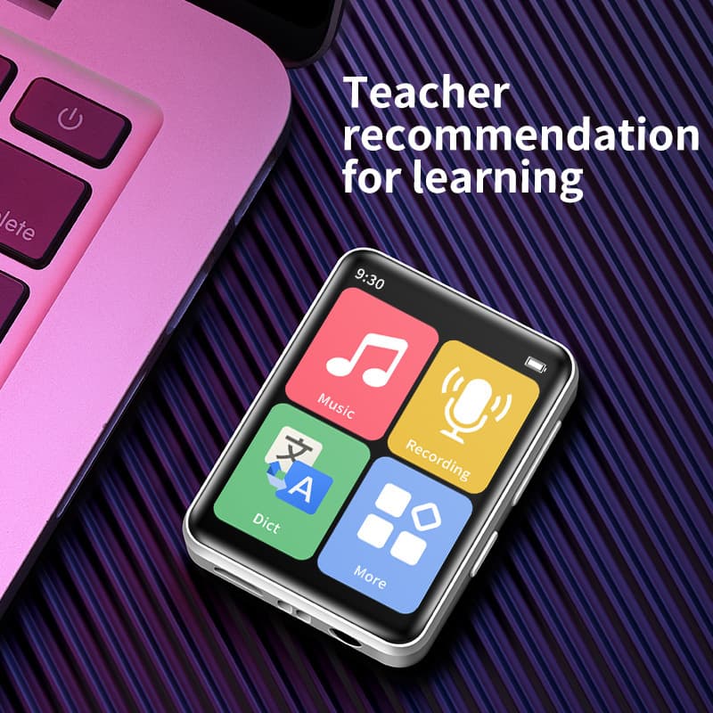 Pocket MP3 Player with Bluetooth Speaker, MP4 Music Player for Listening to Music and Reading Novels