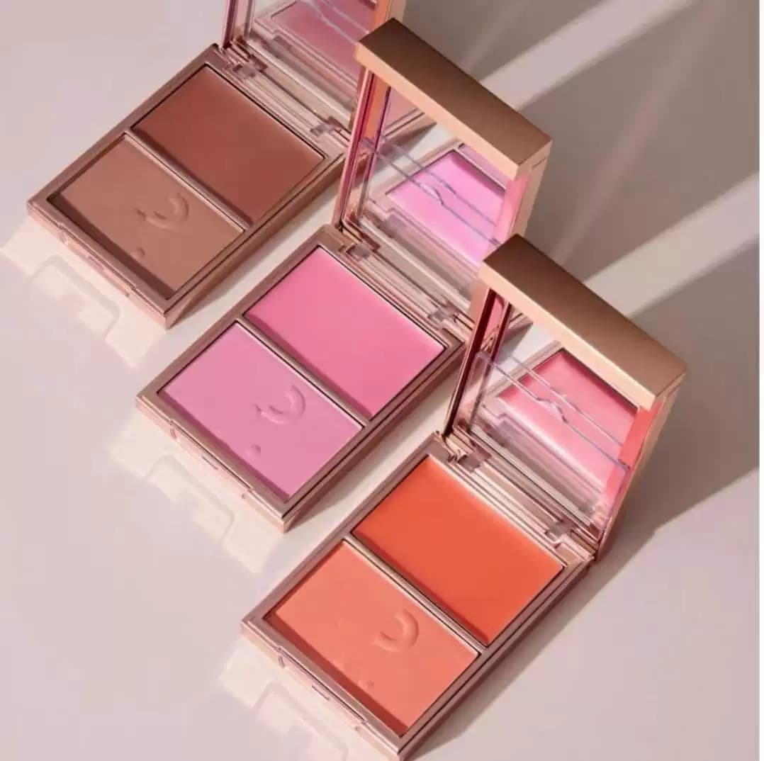 Cross-border Foreign Trade USA Patrick.Ta Velvet Blush Single/Dual-Color Blush Contouring