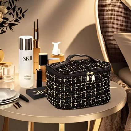Cross-border Best-selling Cosmetic Bag, Portable Travel Handbag, High-Fashion Bucket Cosmetic Bag, Cute Cartoon Design