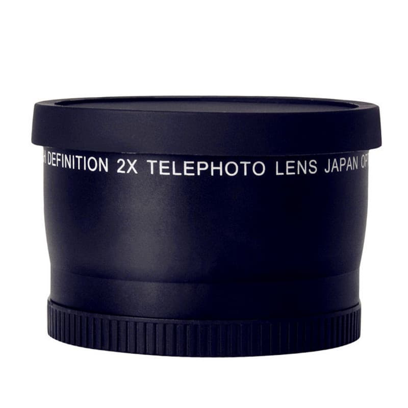 2.0x Telephoto Converter Lens 37/49/52/55/58mm DSLR Mirrorless Camera Lens Extender