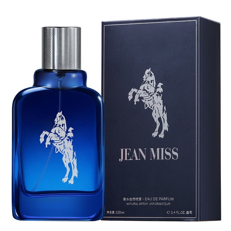 TikTok Hot Selling Blue Men's Perfume Long-Lasting Scent Eau de Cologne Men's Premium Fragrance Live Streaming Cross-Border Perfume
