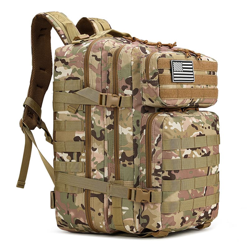 Outdoor Tactical Backpack for Sports Travel Hiking Camouflage Large Capacity Cycling Factory Wholesale Amazon