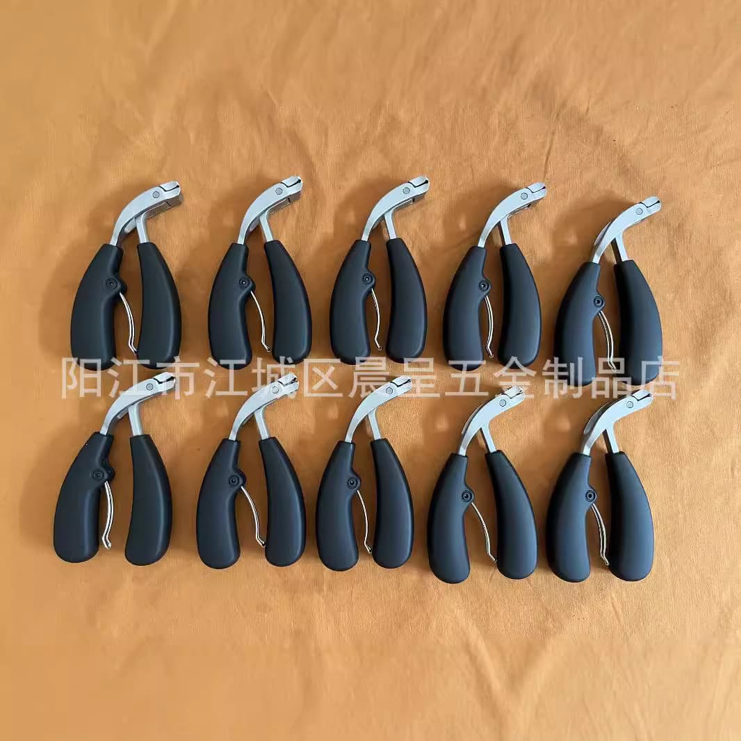 Stainless Steel Curved Nail Clippers Double-edged Nail Scissors Anti-splash Storage Nail Dust Tool for Manicure Household Use