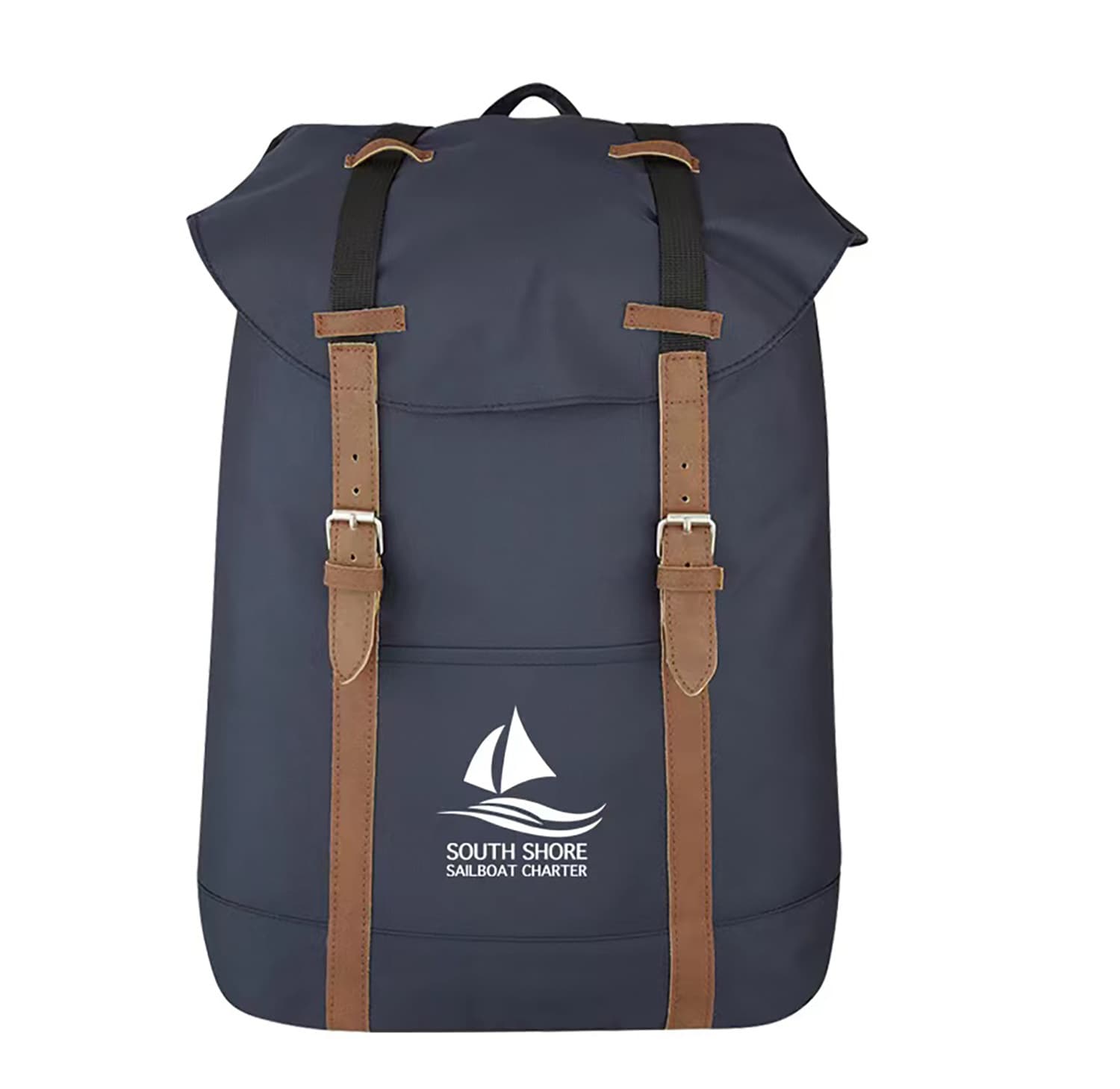 European and American Retro Drawstring Flap Backpack Large Capacity Casual Computer Bag Outdoor Schoolbag Student Backpack for College