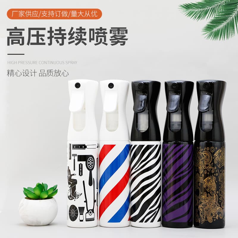Wholesale continuous fine mist sprayer, factory supply various specifications continuous spray bottles for salon beauty and hairdressing
