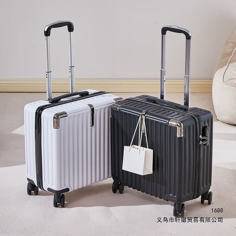 18-Inch Small Suitcase for Men and Women, Carry-On Luggage, Small Lightweight Travel Case, Airplane Password Suitcase, Check-in Free