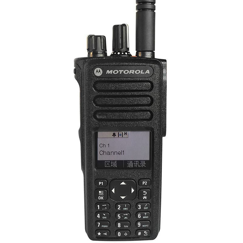 Original Motorola GP338D+ Digital Two-Way Radio DP4800e Radio Compatible with dp4801e