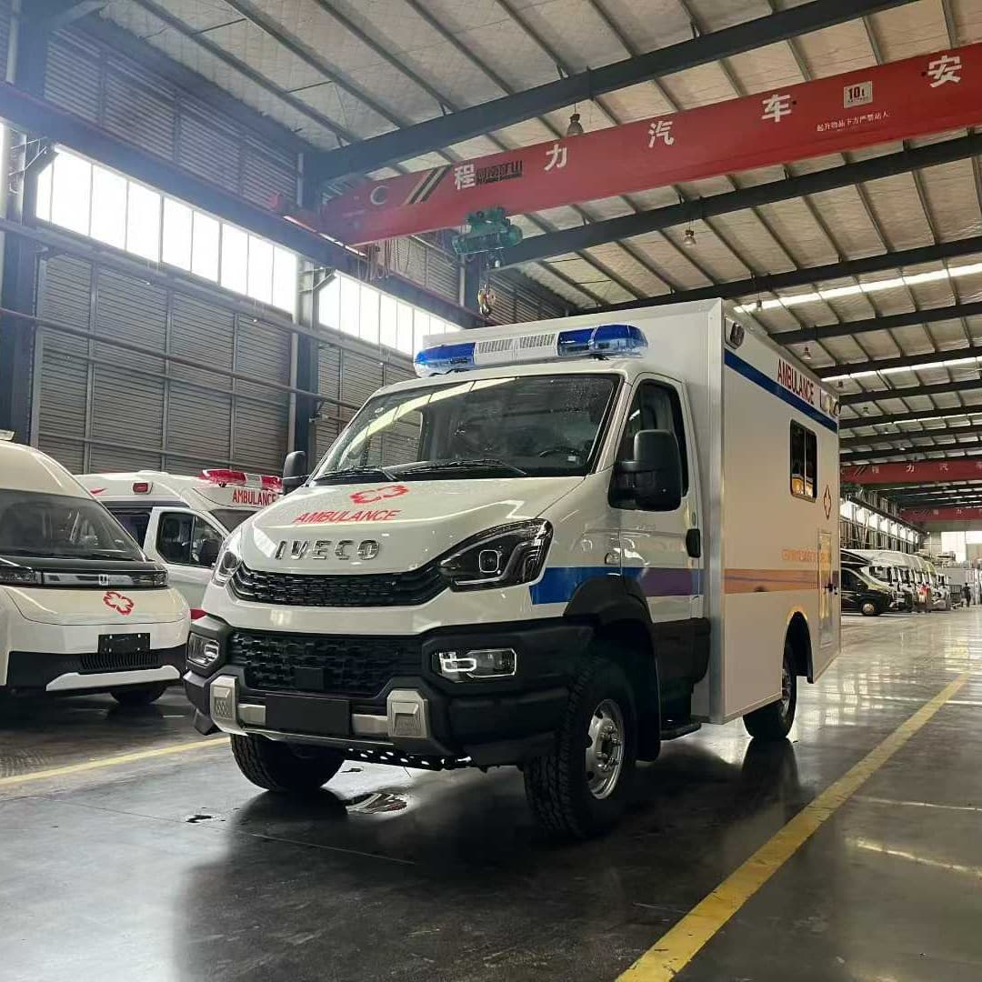 Exported Iveco modular negative pressure ambulances to Central Asia are available for use by 120 emergency services and ambulances in small and medium-sized public and private hospitals.
