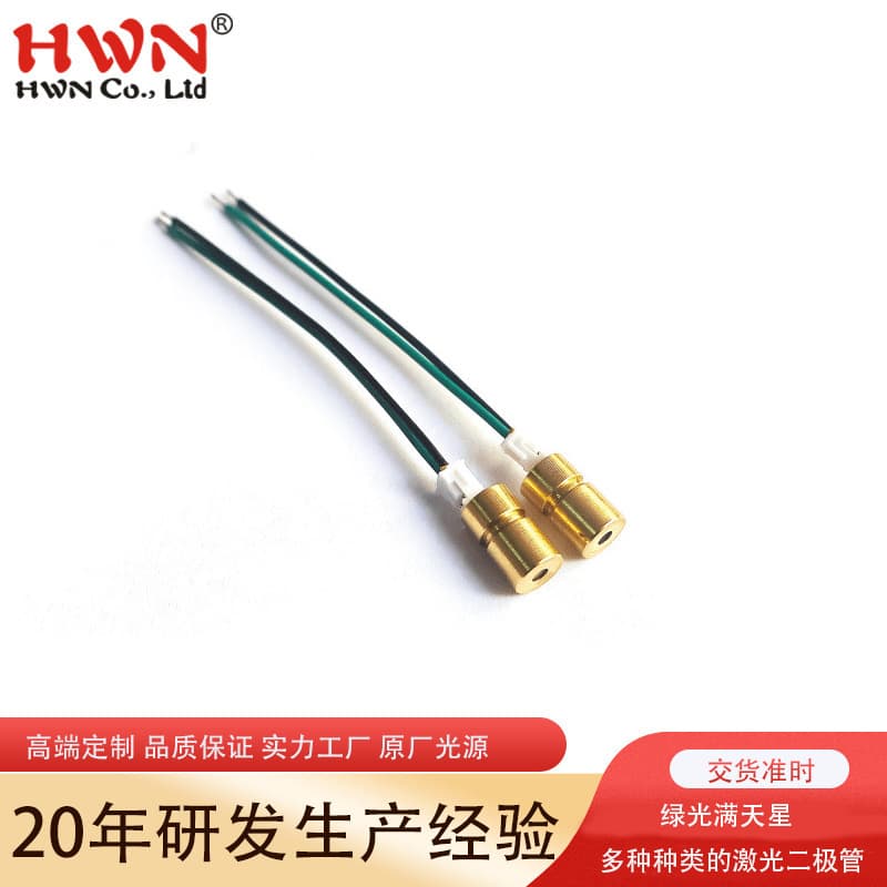 Custom 6.0 Car Starry Sky Aroma Lamp 520nm Laser Module Head Positioning Light 10mw PPT Page Turner