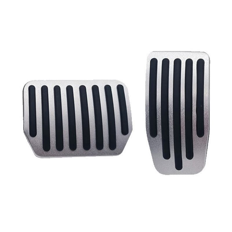 Compatible with Tesla Model 3/Y Accelerator Brake Rest Pedal Cover Set Metal Protective Cover Interior Modification Accessories Factory