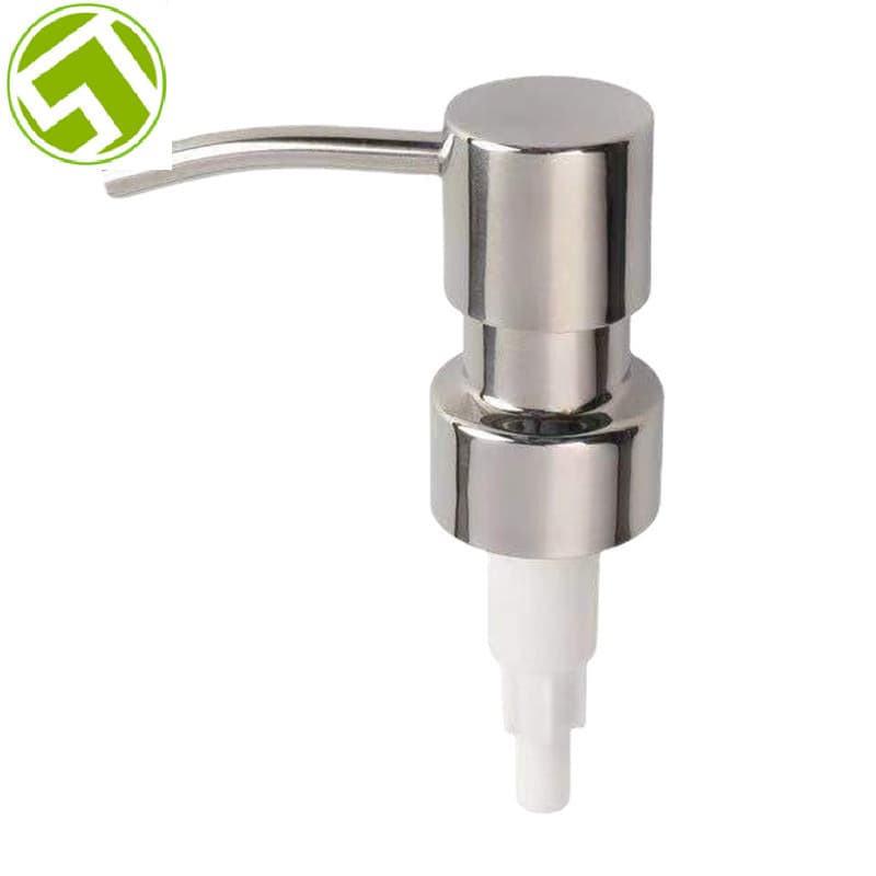 In-Stock 28mm Metal Spray Nozzle Ceramic Lotion Bottle Press Soap Dispenser Lotion Bottle Inner Bottle 304 Stainless Steel Pump Head