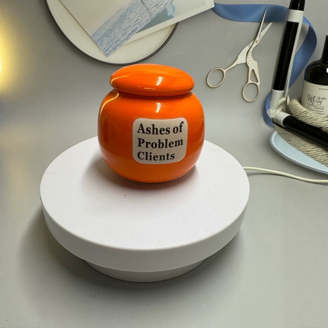 Cross-border Ashes of Problem problematic customer ashes piggy bank