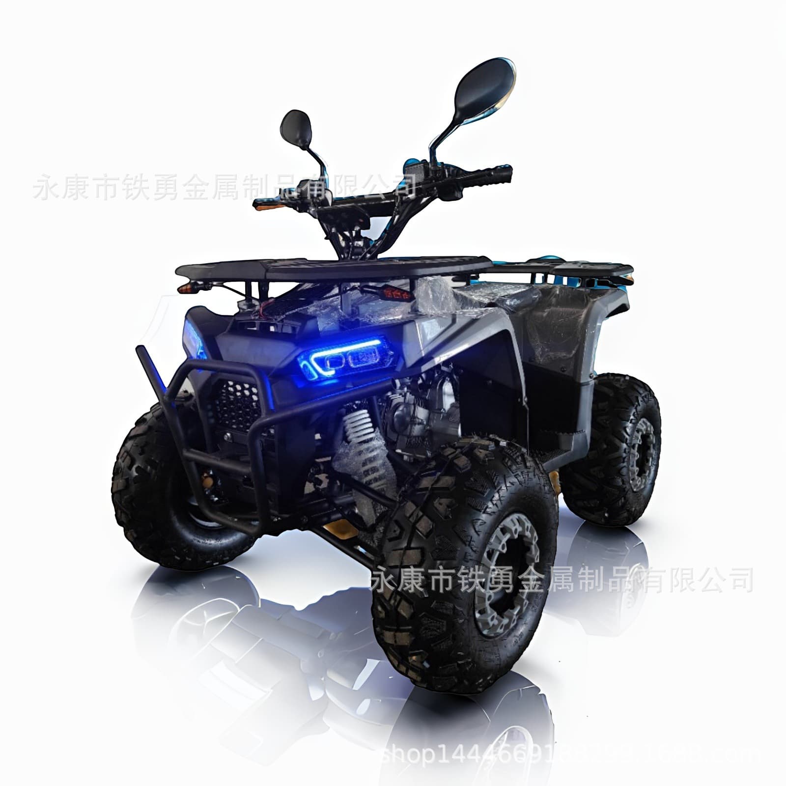 Four-Wheel Off-Road Beach Motorcycle All-Terrain Little Bull 125cc Gasoline Adult ATV UTV Go Kart