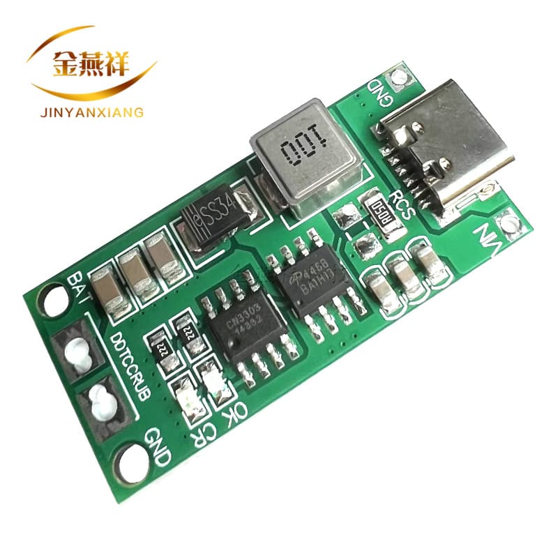2S 3S 4S Lithium Ion Battery Charger Battery Protection Board Type-C Boost Board USB Charging Board 3-5V