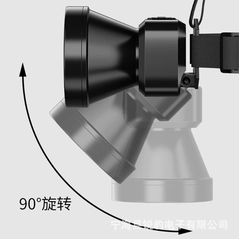 Headlamp 2026 New Model Super Bright Rechargeable Head-Mounted Outdoor Climbing Hiking Illumination Light Flashlight