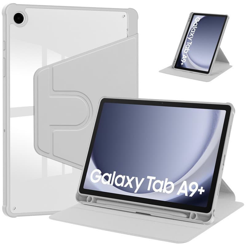 Compatible with Samsung Tab A11 Plus / A9+ 11-inch Tablet Case S11U Protective Cover Rotating Acrylic Cross-border