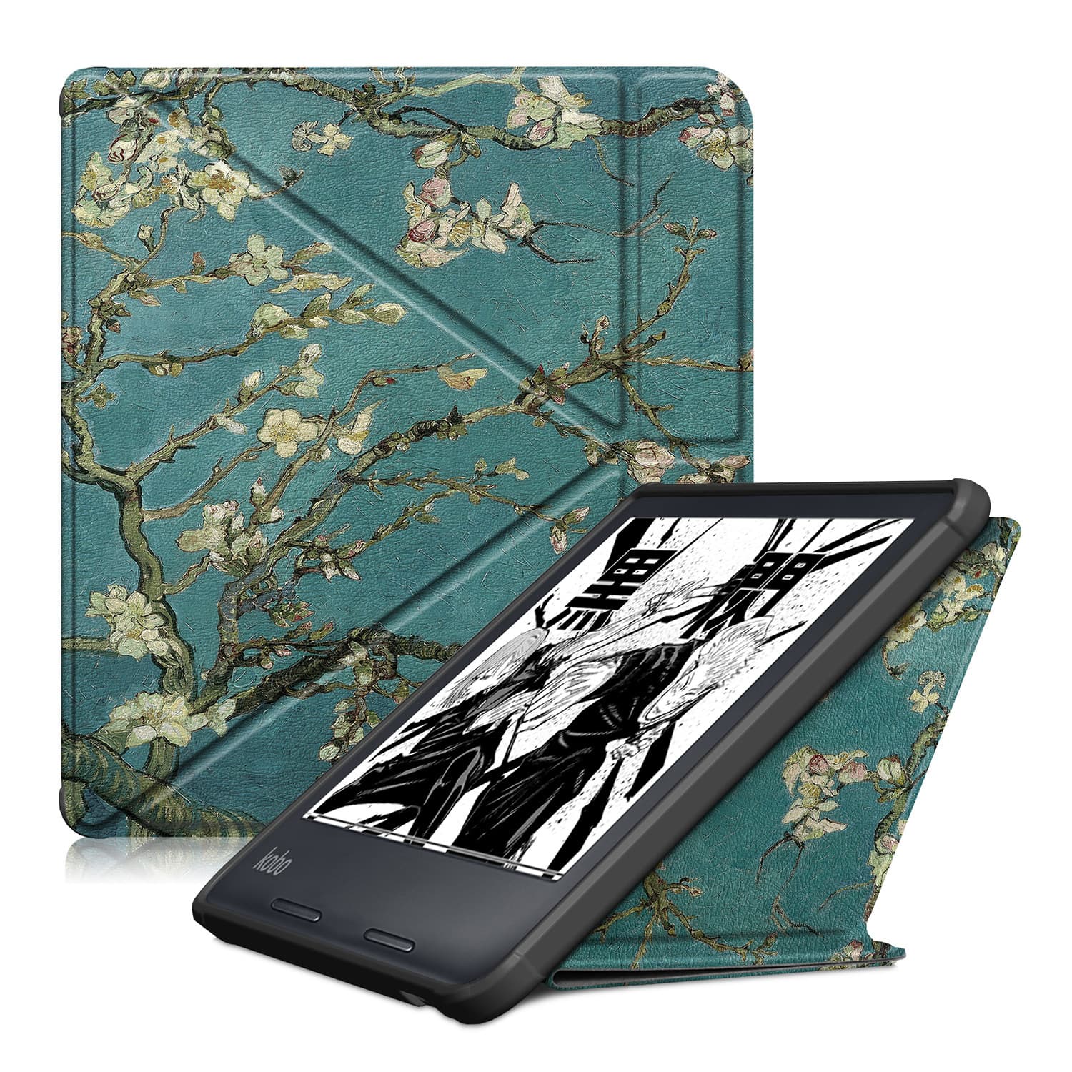 Suitable for Kobo sage 8-inch e-book protective case Kobo sage 2021 Transformers leather case