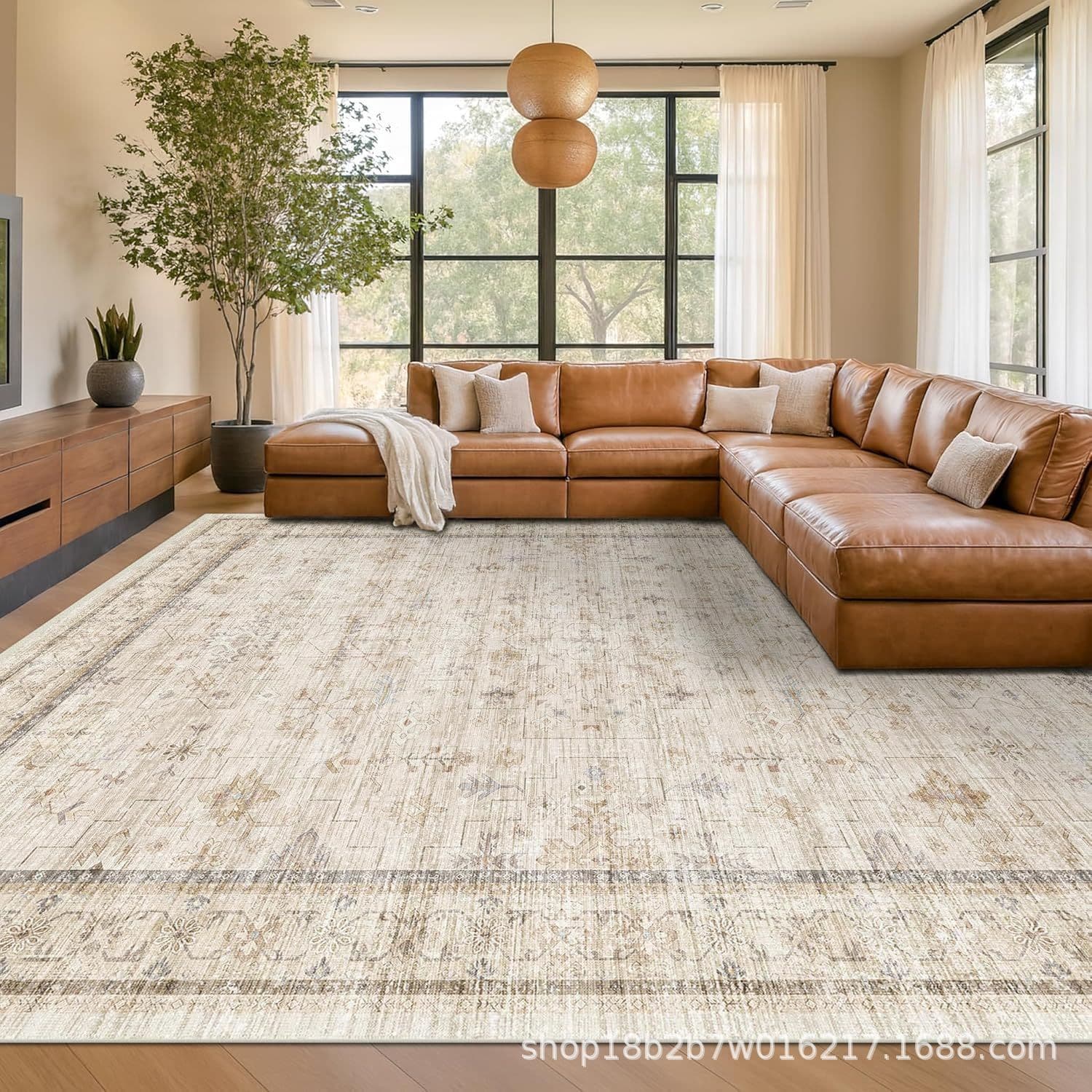 American Persian Carpet Fresh Bohemian Living Room Rug Mat Bedroom Study Moroccan Large Carpet