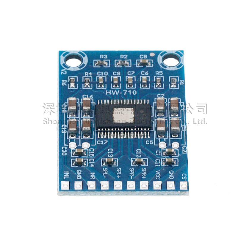 Ultra-Micro TPA3116D2 Digital Audio Amplifier Board Class D Power Amplifier Board Ultra-Thin Dual 50W