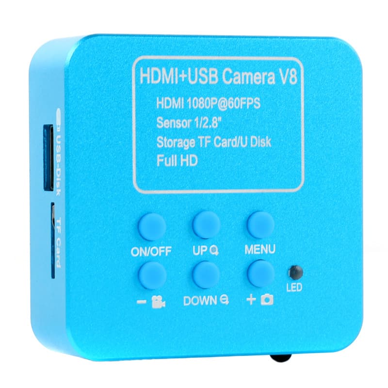 1080P HD HDMI USB Output Industrial Camera for Mobile Motherboard Repair and Inspection Electronic Microscope