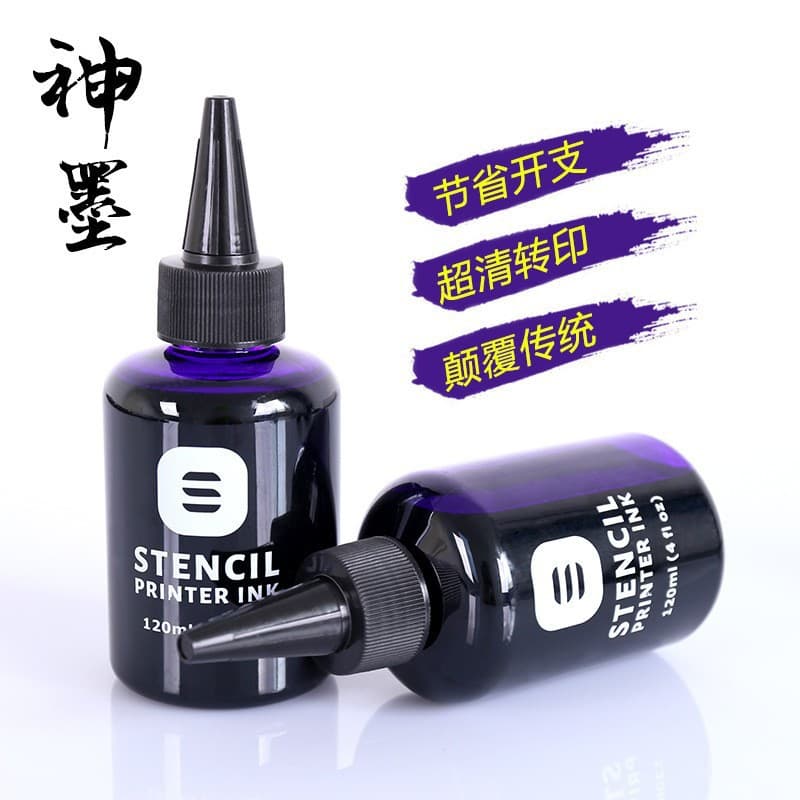 Cross-Border Tattoo Transfer Ink 120ml Clear Transfer Machine Transfer Ink Tattoo Pattern Transfer Supplies Wholesale