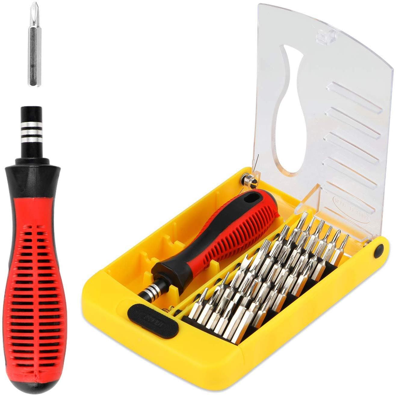 In Stock Screwdriver Set Multifunctional 37-in-1 Phone Repair Disassembly Tool Precision H4 Bit Set Tool Kit