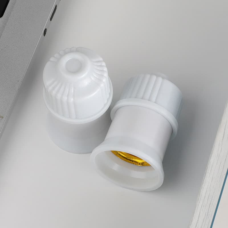 E27 Screw Pendant Lamp Head 208 Post Porcelain White Socket Engineering Suspended LED Lamp Head Manufacturer Wholesale